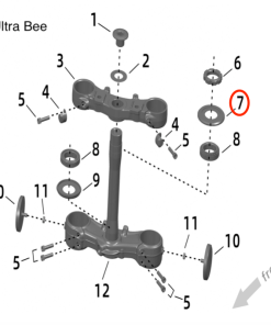 Ultra Bee / Storm Bee Top Steering Head Gasket